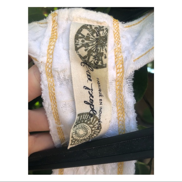 Free People Racer Back Tank with Beads - Picture 4 of 4